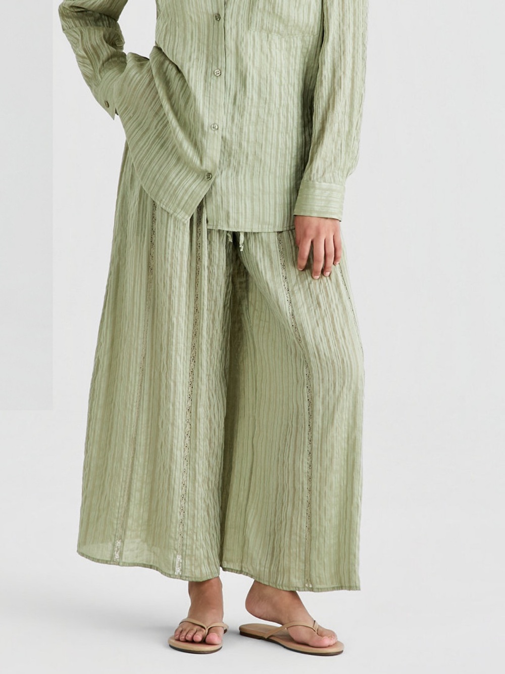 Set pants XL with shirt L olive colour. - Picture 4 of 7